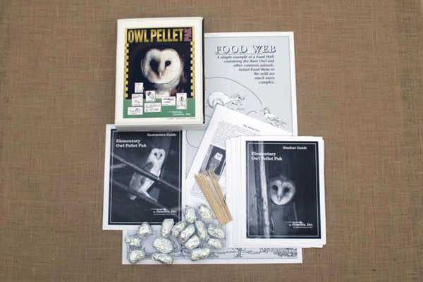 Amazing Owl Pellet Dissection Kit – 5-Piece Owl Pellet Set for Science Lab Projects – W/Tweezers and Wooden Probes – Ideal for Fun Science Projects